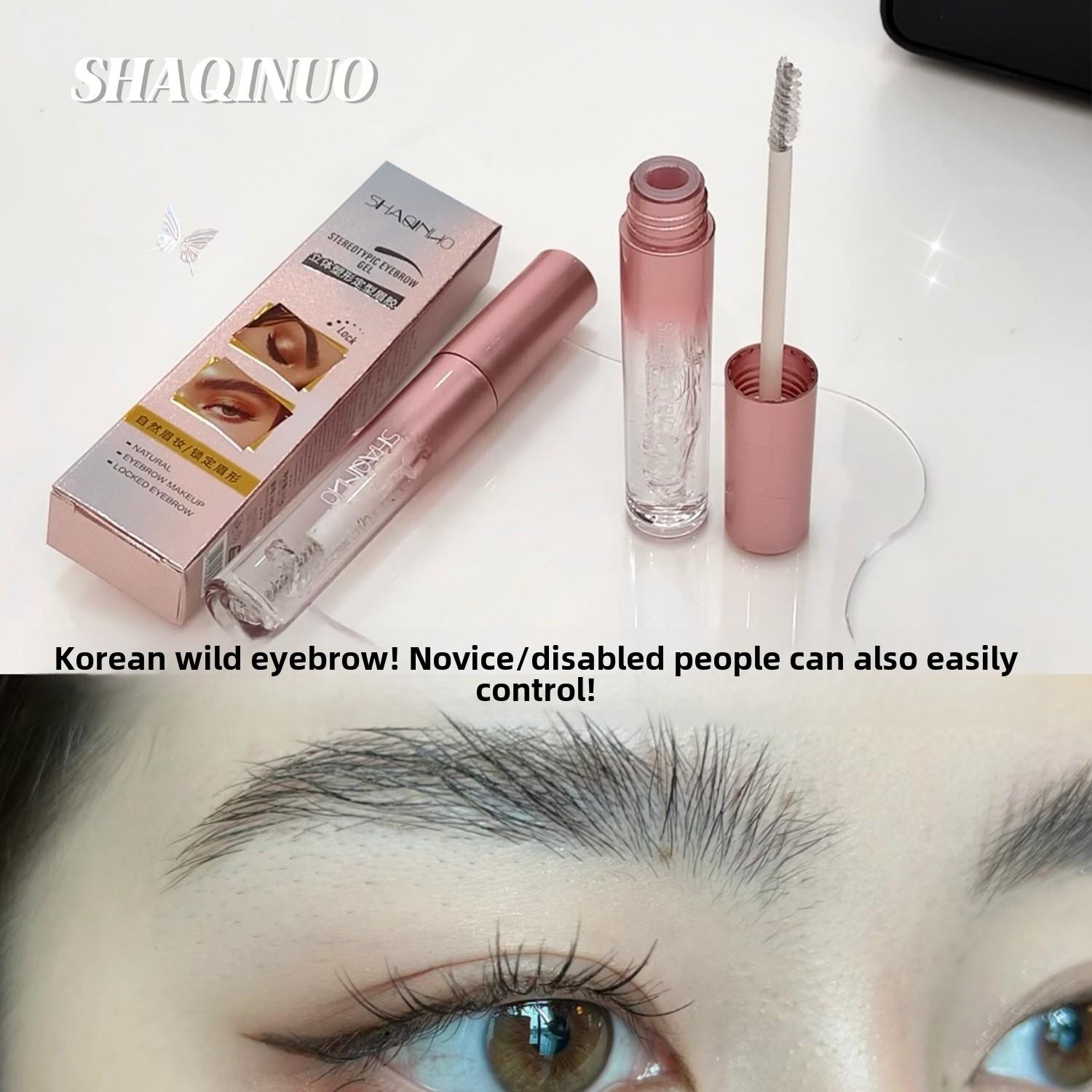Гель для бровей SHAQINUO 3D, стойкий прозрачный дождевик для бровей, гель для придания формы и укрощения для естественных, диких и четко очерченных бровей Eyebrow glue
Гель для бровей SHAQINUO 3D, стойкий прозрачный дождевик для бровей, гель для придания формы и укрощения для естественных, диких и четко очерченных бровей Eyebrow glue