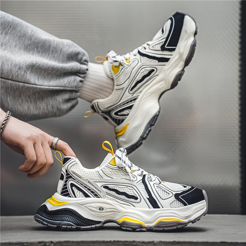 Daddy shoes men s fashion sports casual shoes men s shoes breathable running shoes Korean version versatile outdoor trendy shoes men s shoes 39 білий
Daddy shoes men s fashion sports casual shoes men s shoes breathable running shoes Korean version versatile outdoor trendy shoes men s shoes 39 білий