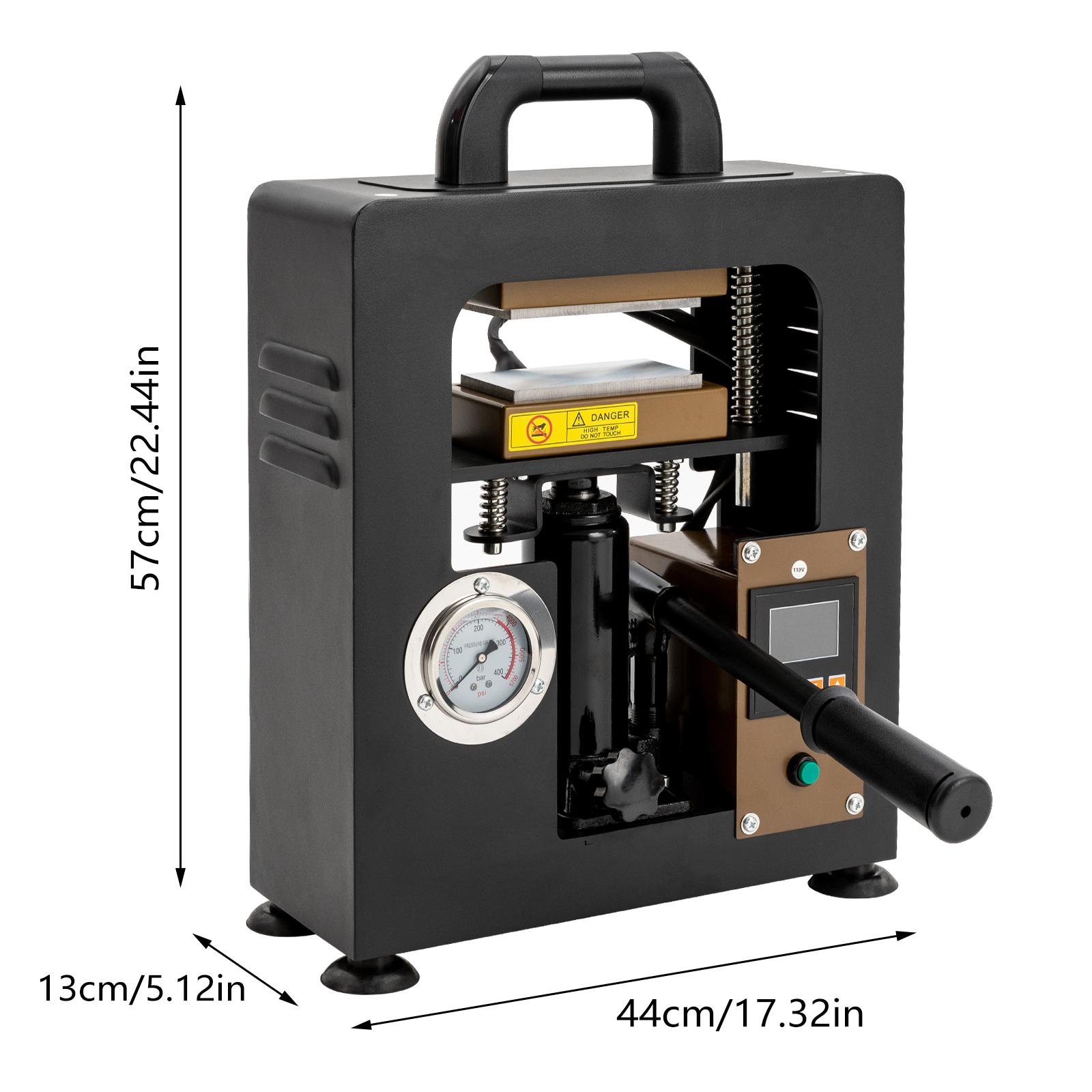 Black Aluminum Rectangular Hydraulic Jack Heat Press Machine, Hydraulic Heat Press with Pressure Gauge, 10T Heat Press Machine чорний
Black Aluminum Rectangular Hydraulic Jack Heat Press Machine, Hydraulic Heat Press with Pressure Gauge, 10T Heat Press Machine чорний