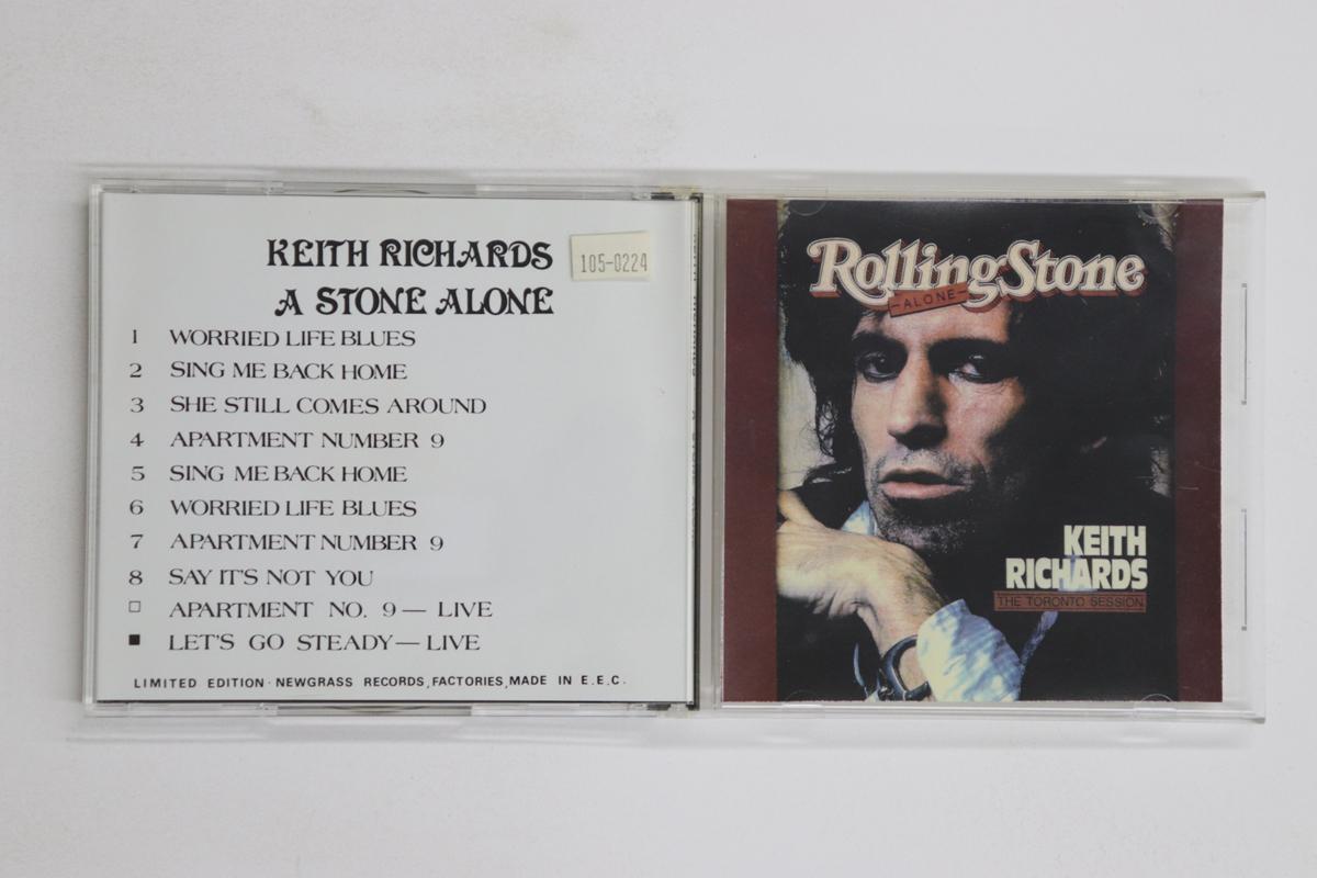 CD KEITH RICHARDS - Toronto Session - A Stone Alone GL3437 GREENGRASS Europe Rock Used
CD KEITH RICHARDS - Toronto Session - A Stone Alone GL3437 GREENGRASS Europe Rock Used