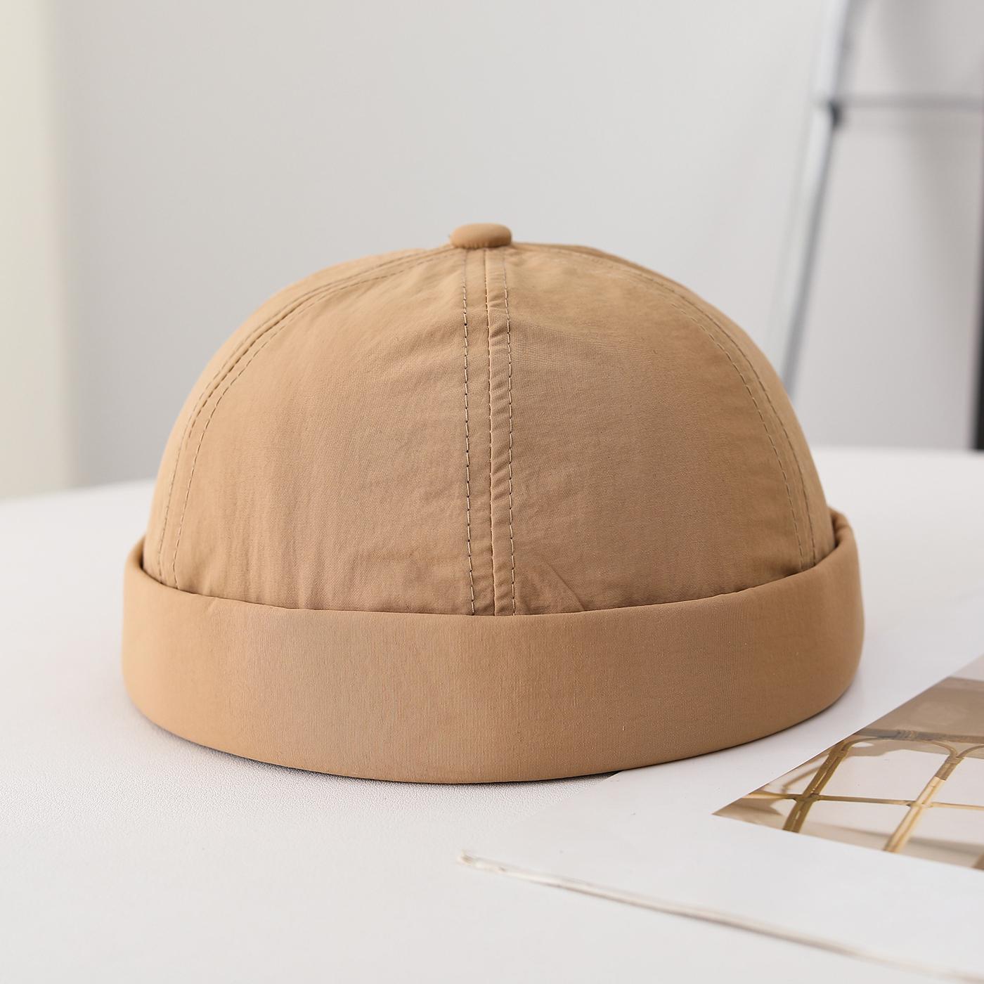 Summer simple casual light board quick-dry master hat thin style breathable street hip-hop without brim hat One Size
Summer simple casual light board quick-dry master hat thin style breathable street hip-hop without brim hat One Size