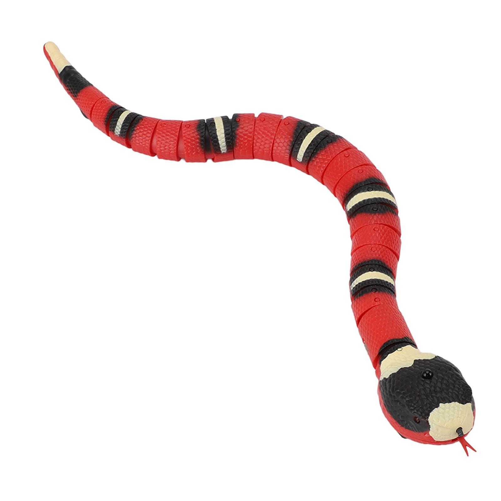 Electronic Sensing Snake Toy Induction Activation Automatic Crawling Electric Snake Toy for Prank Cat Interaction
Electronic Sensing Snake Toy Induction Activation Automatic Crawling Electric Snake Toy for Prank Cat Interaction