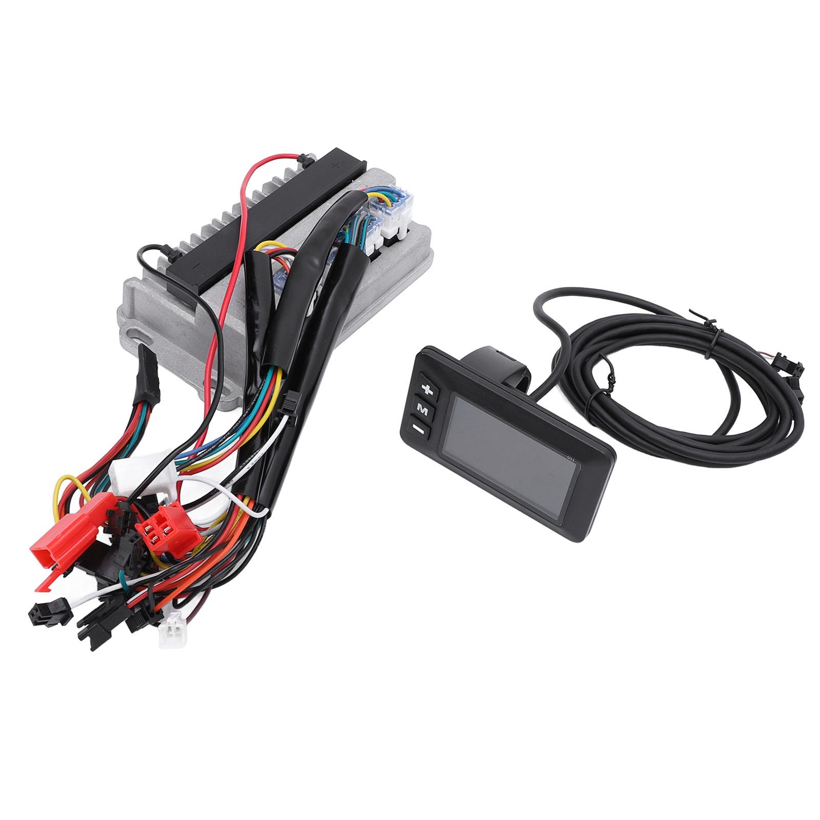 36V 48V 60V 500W 28A Electric Bike Brushless Motor PM Controller with G51 LCD Display Panel Bike Conversion Kit
36V 48V 60V 500W 28A Electric Bike Brushless Motor PM Controller with G51 LCD Display Panel Bike Conversion Kit