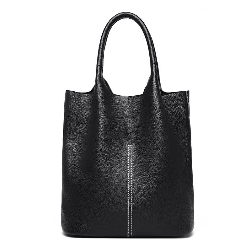 Large-capacity leather women s bags, new high-end fashion shoulder messenger bags, first-layer cowhide large bags
Large-capacity leather women s bags, new high-end fashion shoulder messenger bags, first-layer cowhide large bags
