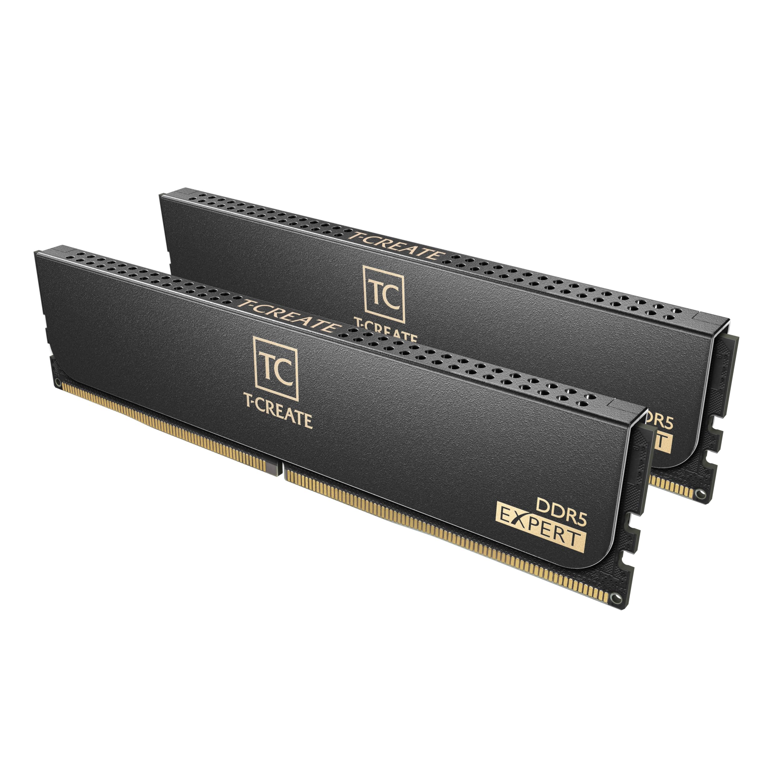 Team DDR5 6000Mhz 16GB x 2 EXPERT Black CL30 Desktop Memory High Speed Type Genuine Product Unlimited Warranty in Japan CTCED532G6000HC30DC01 чорний
Team DDR5 6000Mhz 16GB x 2 EXPERT Black CL30 Desktop Memory High Speed Type Genuine Product Unlimited Warranty in Japan CTCED532G6000HC30DC01 чорний