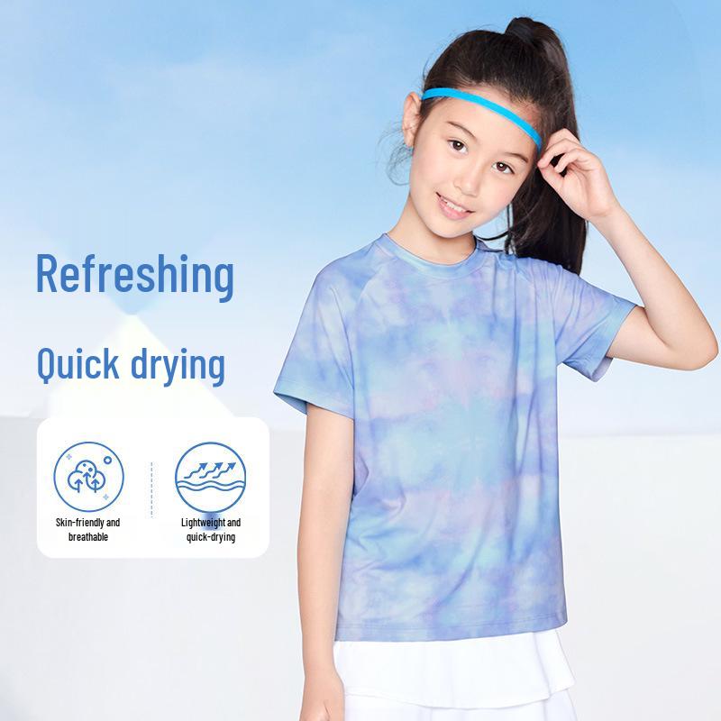 2023 Kids Quick-Dry Sports T-Shirt - Boys & Girls Summer Short-Sleeve Running & Training Base Layer 140
2023 Kids Quick-Dry Sports T-Shirt - Boys & Girls Summer Short-Sleeve Running & Training Base Layer 140