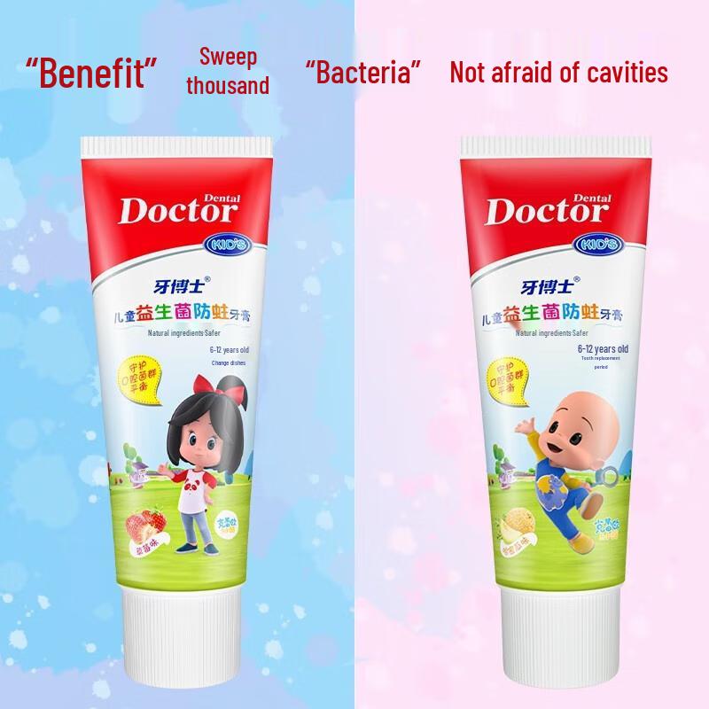 Dr. Tooth Children s Probiotic Toothpaste
Dr. Tooth Children s Probiotic Toothpaste