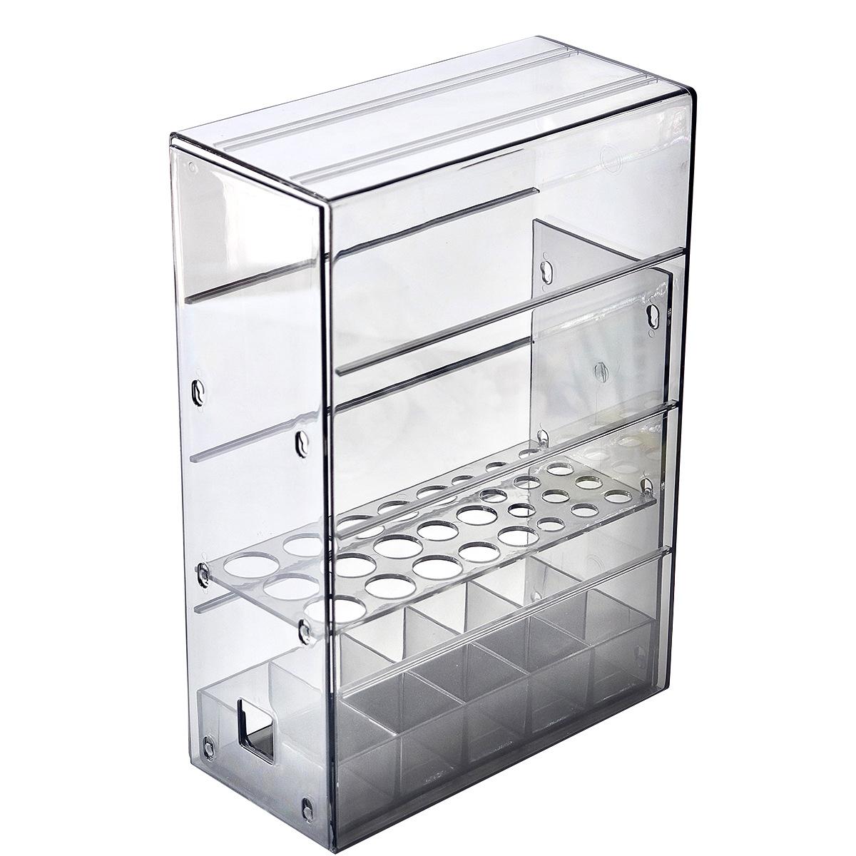 Makeup Brush Storage Box Lipstick Holder Divided Eyebrow Pencil Storage Rack Big Capacity Dustproof Dressing Table Brush Holder
Makeup Brush Storage Box Lipstick Holder Divided Eyebrow Pencil Storage Rack Big Capacity Dustproof Dressing Table Brush Holder
