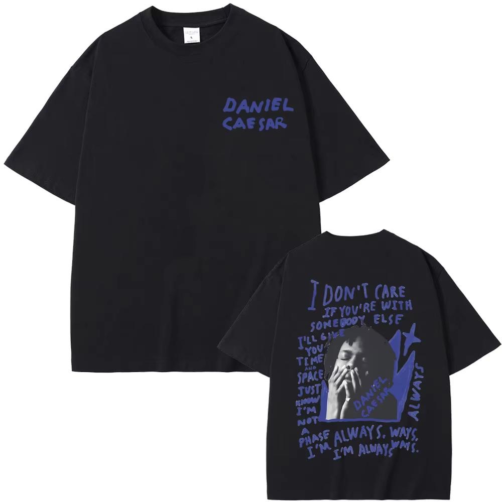 Daniel Caesar Never Enough Always Graphic Print T-shirt Men s Women Hip Hop Fashion Oversized T Shirts Male Casual Cotton Tshirt 5XL різнокольоровий
Daniel Caesar Never Enough Always Graphic Print T-shirt Men s Women Hip Hop Fashion Oversized T Shirts Male Casual Cotton Tshirt 5XL різнокольоровий