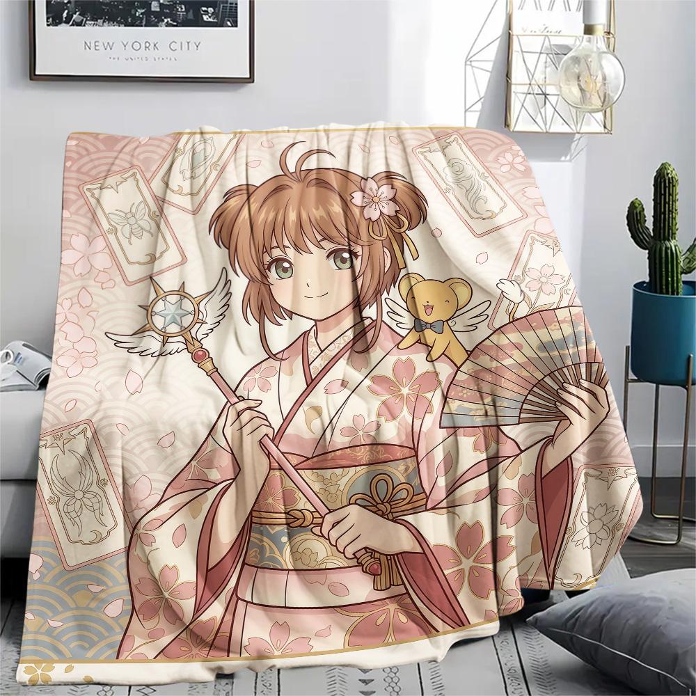 Cardcaptor Sakura Kinomoto Sakura Collection2 flannel blanket, warm for home lounge, ideal gift choice 75x90cm
Cardcaptor Sakura Kinomoto Sakura Collection2 flannel blanket, warm for home lounge, ideal gift choice 75x90cm
