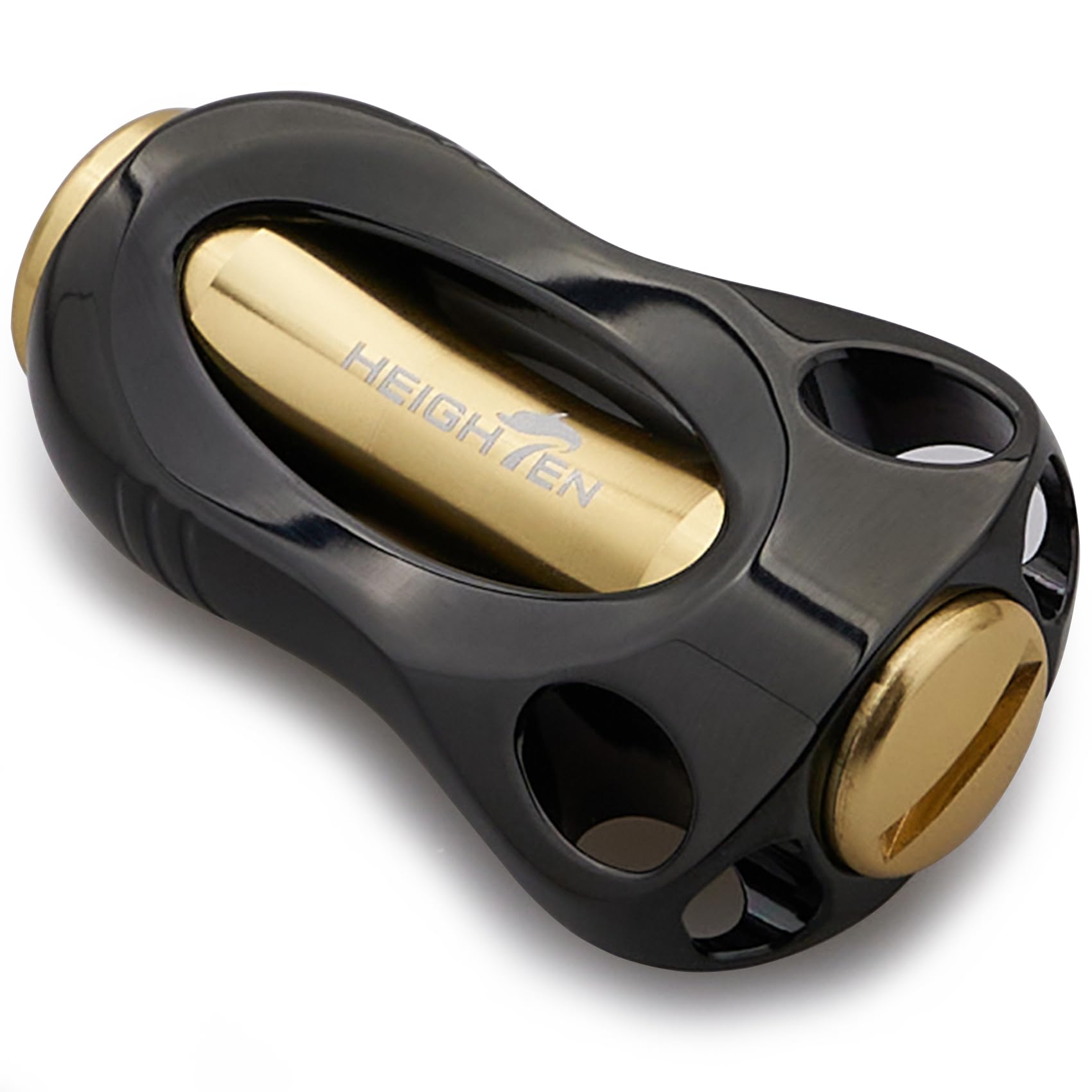 HEIGHTEN 22mm Reel Handle Knob for Shimano Daiwa Type Type Aurora Series 8.8g (Shimano A) (Daiwa S) (Black & Gold) (843)
HEIGHTEN 22mm Reel Handle Knob for Shimano Daiwa Type Type Aurora Series 8.8g (Shimano A) (Daiwa S) (Black & Gold) (843)