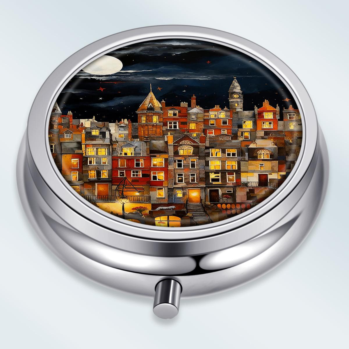 Portable Pill Box with 3 Compartments, Mini Metal Medicine Organizer Case, Cute Printed Pill Container for Vitamins, Pills, Jewelry, Travel, Daily Use разноцветный
Portable Pill Box with 3 Compartments, Mini Metal Medicine Organizer Case, Cute Printed Pill Container for Vitamins, Pills, Jewelry, Travel, Daily Use разноцветный