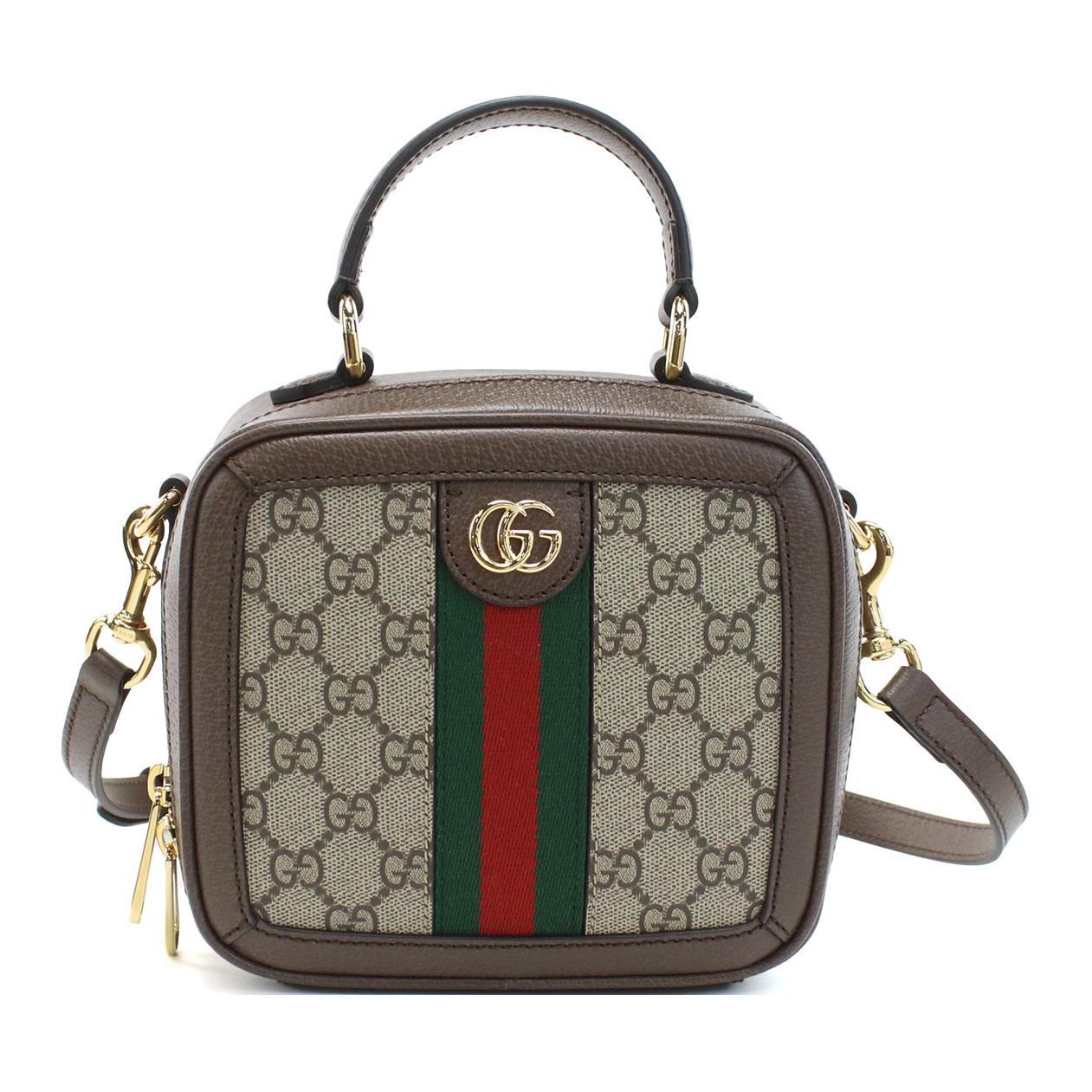 Gucci Ophidia GG Mini Top Handle Vanity Case Beige Canvas Brown Leather Red Green Web Gold Hardware 772157-96IWG-8745 Basic Set (Bag+Dust Bag)
Gucci Ophidia GG Mini Top Handle Vanity Case Beige Canvas Brown Leather Red Green Web Gold Hardware 772157-96IWG-8745 Basic Set (Bag+Dust Bag)