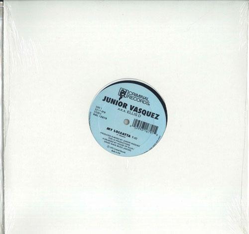 12inch Record JUNIOR VASQUEZ - My Loleatta HAL12679 Criminal Record 1995 US Dance & Electronica
12inch Record JUNIOR VASQUEZ - My Loleatta HAL12679 Criminal Record 1995 US Dance & Electronica