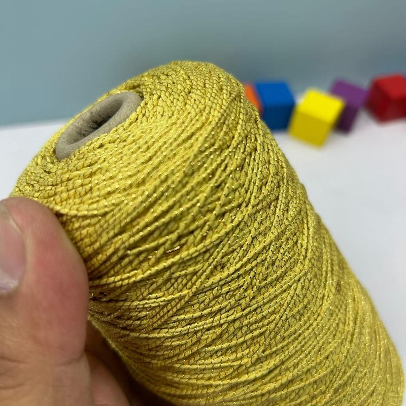 300g Soft Smooth Shiny Spun Gold Cotton Fancy Yarn Pure Cotton Golden Silk Lace Yarn Hand Crochet Knitting Thread
300g Soft Smooth Shiny Spun Gold Cotton Fancy Yarn Pure Cotton Golden Silk Lace Yarn Hand Crochet Knitting Thread