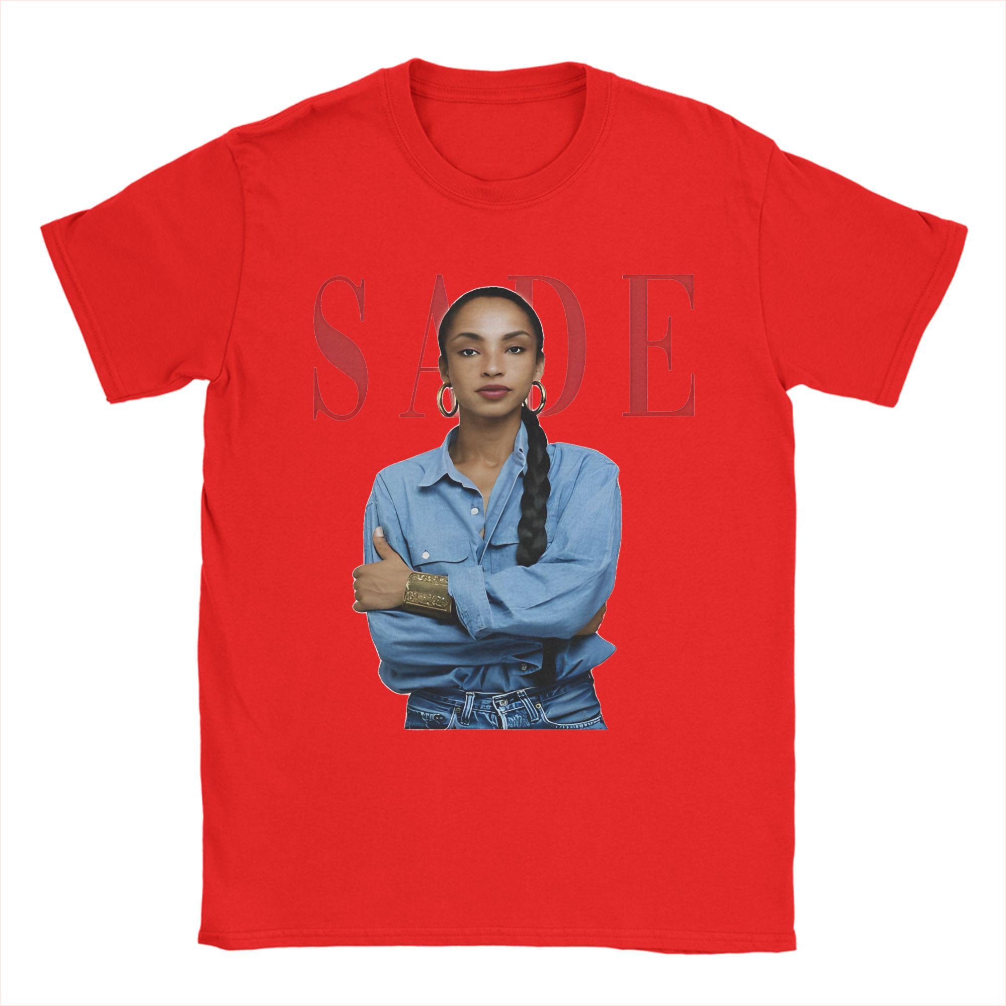 SSade Adu Singer Men T Shirt Funny Tees Short Sleeve Crew Neck TShirt Pure Cotton Classic Tops S
SSade Adu Singer Men T Shirt Funny Tees Short Sleeve Crew Neck TShirt Pure Cotton Classic Tops S