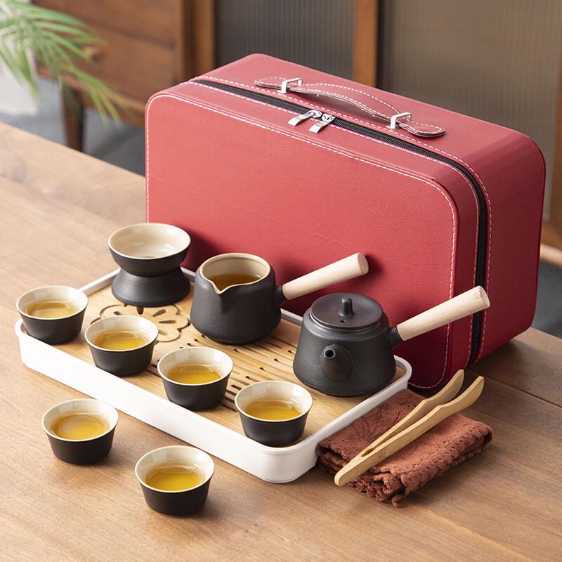 Yipan Black Pottery Kung Fu Tea Set
Yipan Black Pottery Kung Fu Tea Set