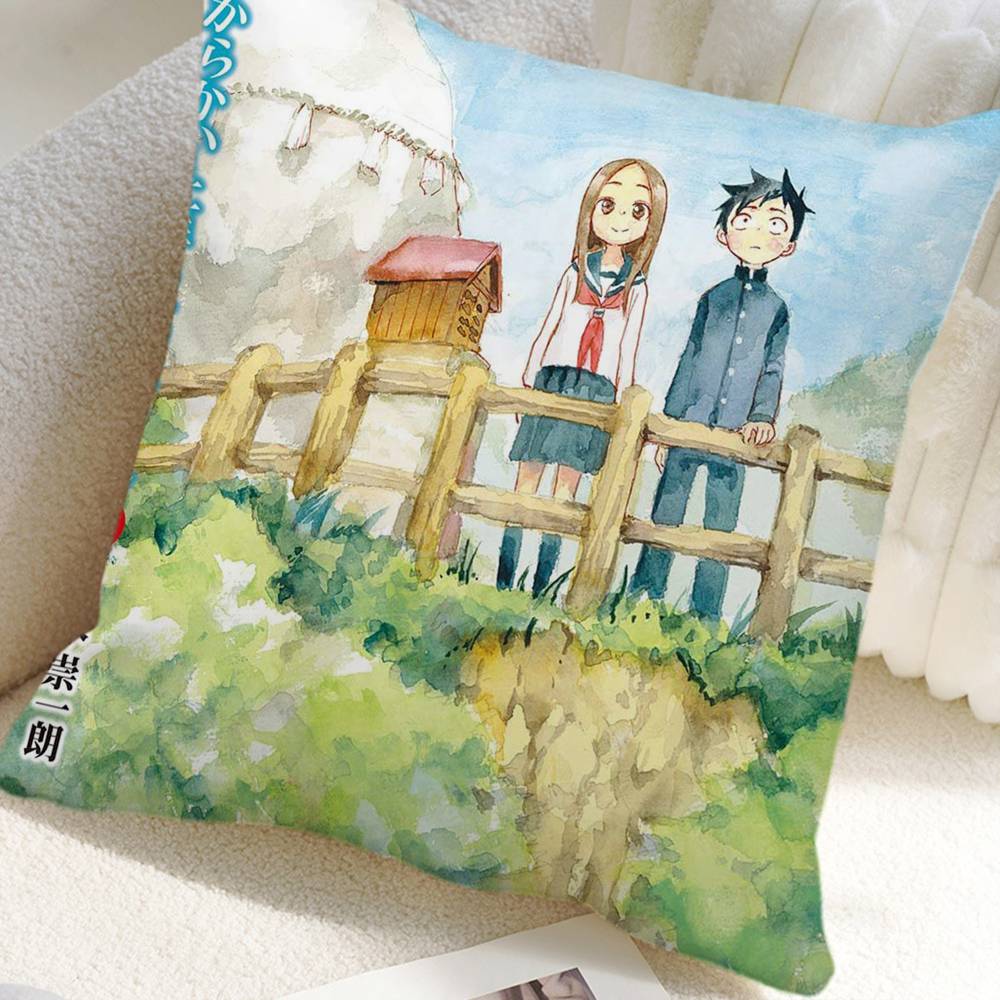 Teasing Master Takagi-san Anime Pillow Case Square Pillow Bedroom Sofa Leisure Comfort Cushion Car Home Decoration 16x16Inch
Teasing Master Takagi-san Anime Pillow Case Square Pillow Bedroom Sofa Leisure Comfort Cushion Car Home Decoration 16x16Inch