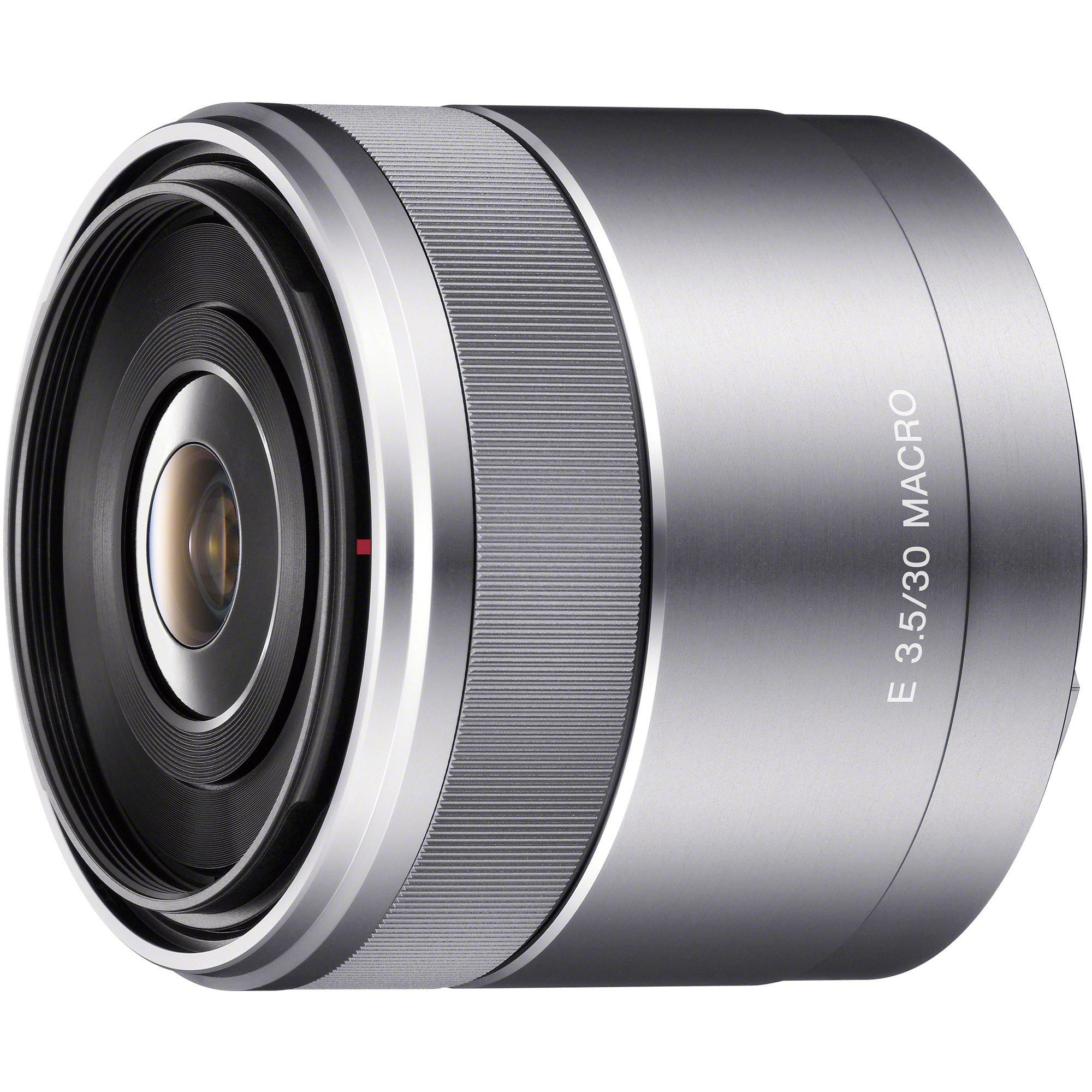 Объектив SONY с одним фокусом E 30 мм Macro только для крепления Sony E SEL30M35 F3.5 APS-C серебряный
Объектив SONY с одним фокусом E 30 мм Macro только для крепления Sony E SEL30M35 F3.5 APS-C серебряный