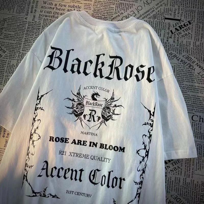 American Version Vintage Fashion Letter Printing Couple Tshirt Baju Vintage Plus Size Lengan Pendek Clothes Loose Shirt Top S
American Version Vintage Fashion Letter Printing Couple Tshirt Baju Vintage Plus Size Lengan Pendek Clothes Loose Shirt Top S