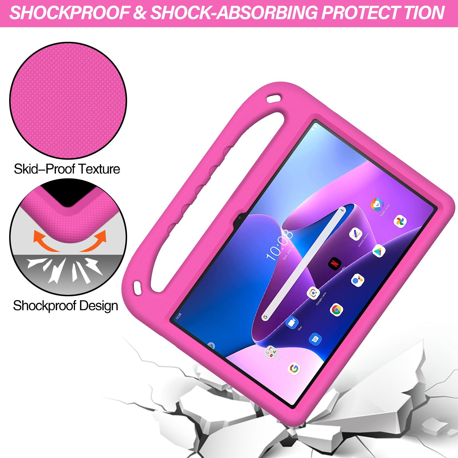 For Lenovo Tab M10 Plus (3rd Gen)/Xiaoxin Pad 2022 10.6 inch Anti-fall EVA Tablet Case Kickstand Hand Grip Scratch-resistant Portable Tablet Cover Blue
For Lenovo Tab M10 Plus (3rd Gen)/Xiaoxin Pad 2022 10.6 inch Anti-fall EVA Tablet Case Kickstand Hand Grip Scratch-resistant Portable Tablet Cover Blue