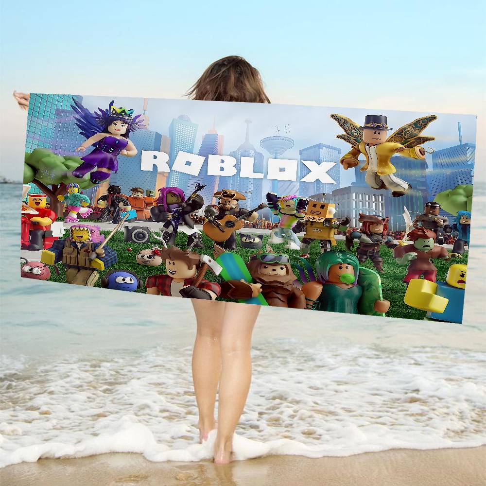 Hot Game-R-Robloxs Microfiber Beach Towel Absorbent Quick Dry Soft Yoga Swimming Resort Mountain Climbing Towel W30*H60(CM)
Hot Game-R-Robloxs Microfiber Beach Towel Absorbent Quick Dry Soft Yoga Swimming Resort Mountain Climbing Towel W30*H60(CM)