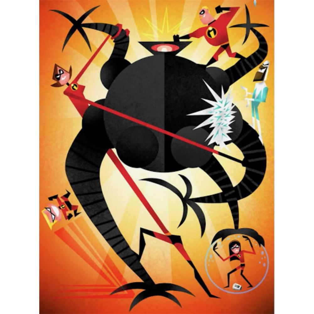 Disney Diamond Painting Cartoon Super Family Battle Robot Art Illustration Handmade DIY Cross Stitch 5D Full Diamond Mosaic Home Room Decoration Round 20x30cm
Disney Diamond Painting Cartoon Super Family Battle Robot Art Illustration Handmade DIY Cross Stitch 5D Full Diamond Mosaic Home Room Decoration Round 20x30cm