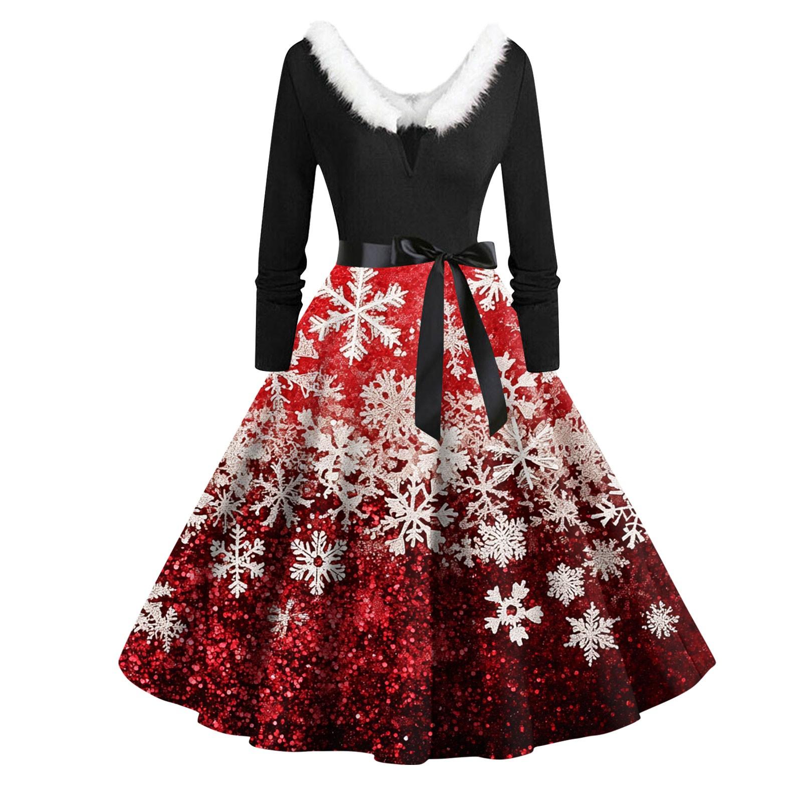 Женская мода с круглым вырезом, повседневные тонкие рождественские платья с длинным рукавом и принтом XL арбуз красный
Женская мода с круглым вырезом, повседневные тонкие рождественские платья с длинным рукавом и принтом XL арбуз красный