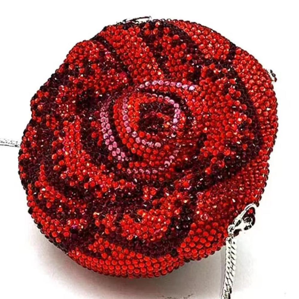 WHTUOHENG Floral Crystal Evening Bags Luxury Diamonds Women Clutch Bags Green/Blue Flower Wedding Purse Formal Dinner Clutches 13cmX13cmX8cm
WHTUOHENG Floral Crystal Evening Bags Luxury Diamonds Women Clutch Bags Green/Blue Flower Wedding Purse Formal Dinner Clutches 13cmX13cmX8cm