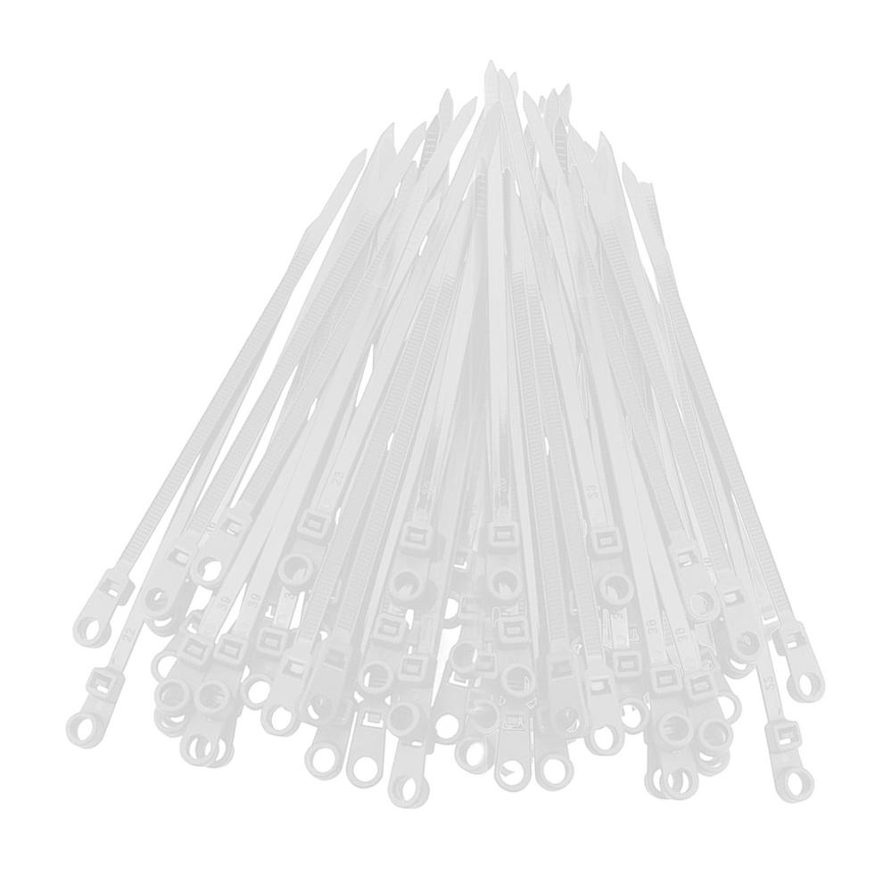 Reusable Cable Ties 100 Pieces Removable Zip Ties Reusable High Tensile Strength Tie Straps Multipurpose Cable Ties Set Tie Wrap білий
Reusable Cable Ties 100 Pieces Removable Zip Ties Reusable High Tensile Strength Tie Straps Multipurpose Cable Ties Set Tie Wrap білий