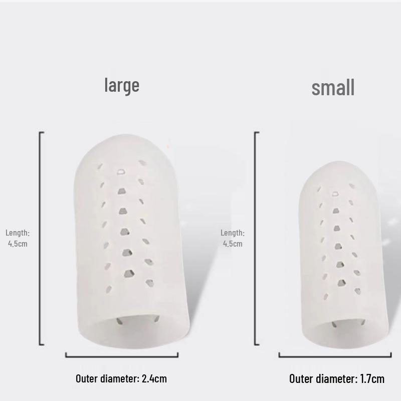Silicone Finger & Toe Protection Sleeve - Pain & Friction Relief for Sports.
Silicone Finger & Toe Protection Sleeve - Pain & Friction Relief for Sports.