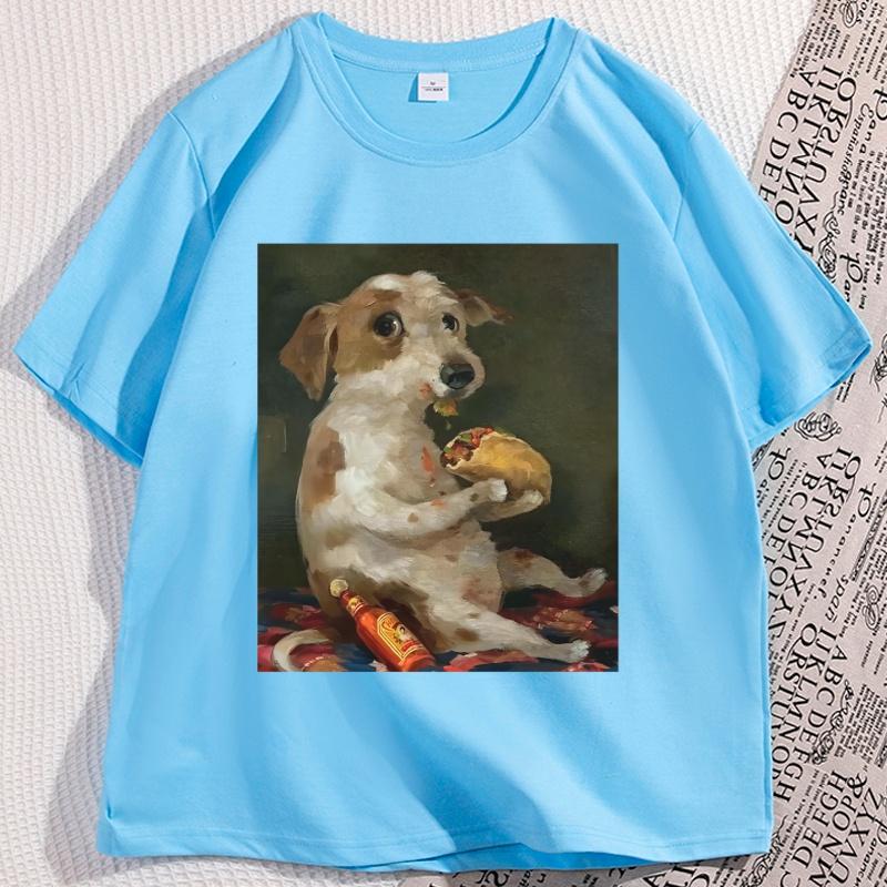 Vintage Dog Chill with Taco Bell Graphic Tshirt Funny Cotton Short Sleeve Tshirts Causal Loose Round Neck Breathable Clothes 4XL
Vintage Dog Chill with Taco Bell Graphic Tshirt Funny Cotton Short Sleeve Tshirts Causal Loose Round Neck Breathable Clothes 4XL
