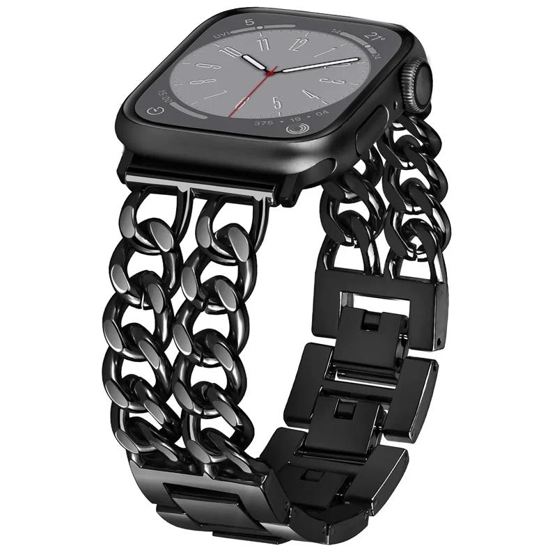 Link Bracelet for Apple Watch Band Ultra 2 49mm 40mm 44mm 41mm 45mm Metal Stainless steel IWatch Strap Series 9 8 7 SE 6 5 4 3 38mm 40mm 41mm
Link Bracelet for Apple Watch Band Ultra 2 49mm 40mm 44mm 41mm 45mm Metal Stainless steel IWatch Strap Series 9 8 7 SE 6 5 4 3 38mm 40mm 41mm