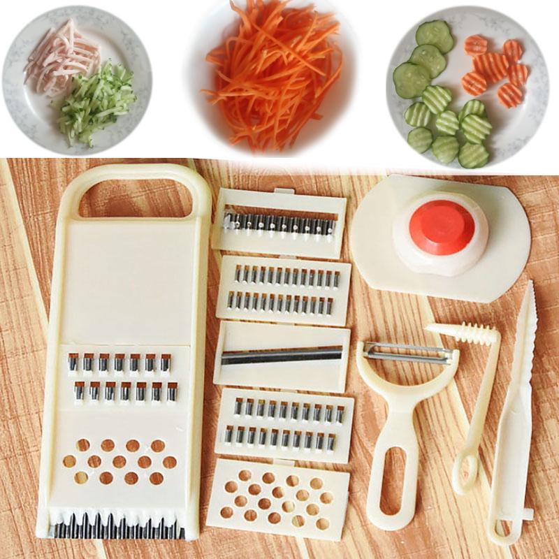 11Pcs/Установить многофункциональный Шредер Фруктовый Пилер Slicer Slicer Чоппер Каттер Тертер Кухня Инструменты
11Pcs/Установить многофункциональный Шредер Фруктовый Пилер Slicer Slicer Чоппер Каттер Тертер Кухня Инструменты