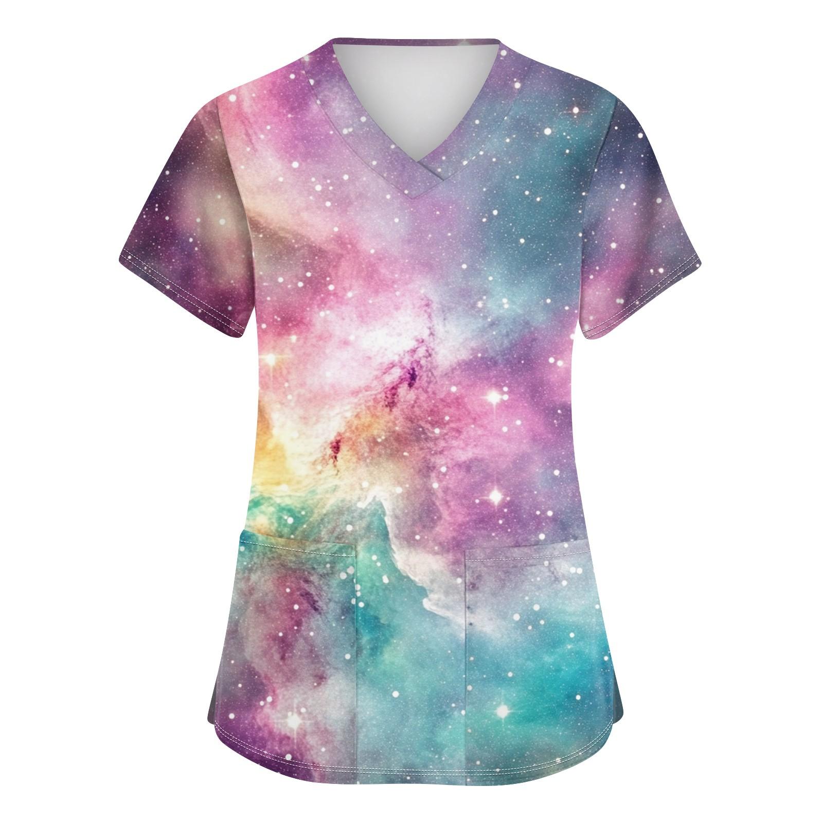 Женская мода с v-образным вырезом, короткими рукавами и карманами, топы с принтом XXXXXL
Женская мода с v-образным вырезом, короткими рукавами и карманами, топы с принтом XXXXXL