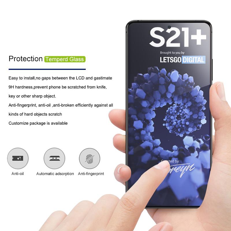 MOCOLO for Samsung Galaxy S21+ Silk Print Full Glue HD Tempered Glass Full Size Screen Film Black
MOCOLO for Samsung Galaxy S21+ Silk Print Full Glue HD Tempered Glass Full Size Screen Film Black