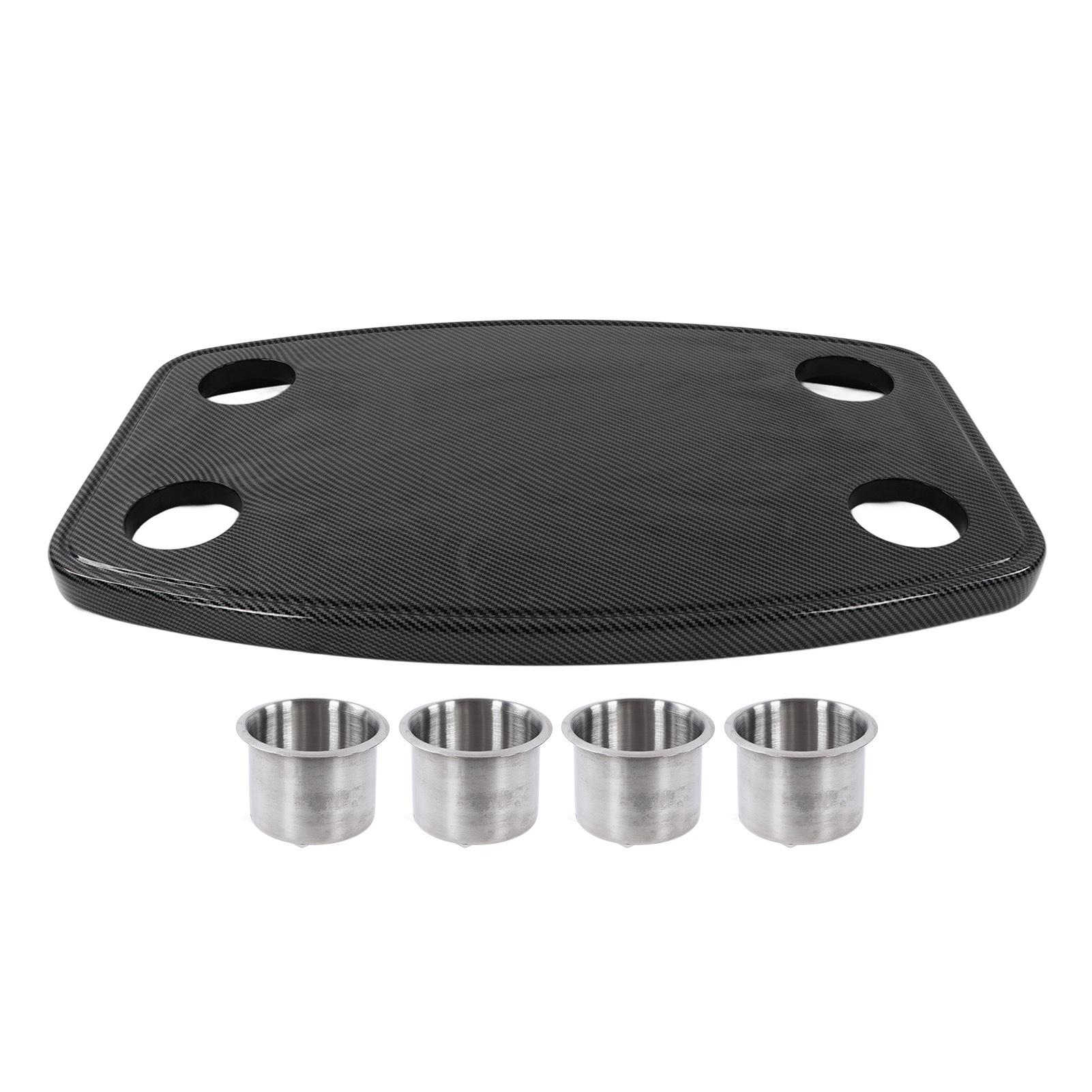Table RV Removable Table Carbon Fibre 600x380x30mm with 4 Cup Holders for Yacht Camper RV Removable Table чёрный
Table RV Removable Table Carbon Fibre 600x380x30mm with 4 Cup Holders for Yacht Camper RV Removable Table чёрный