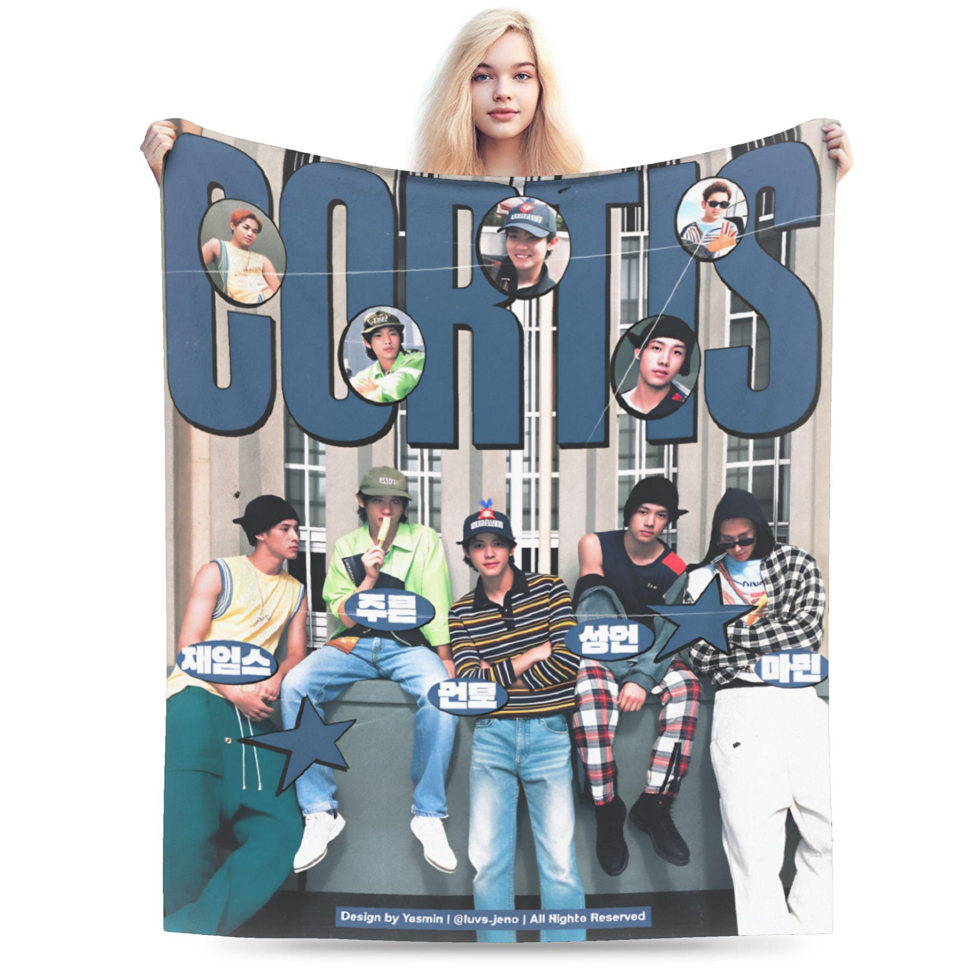 Kpop Музыка CORTIS Плюшевое одеяло Детское Фланелевое плед для дивана кровати Теплое Мягкое Качественное на заказ Покрывало Подарок 70x100cm чёрный
Kpop Музыка CORTIS Плюшевое одеяло Детское Фланелевое плед для дивана кровати Теплое Мягкое Качественное на заказ Покрывало Подарок 70x100cm чёрный
