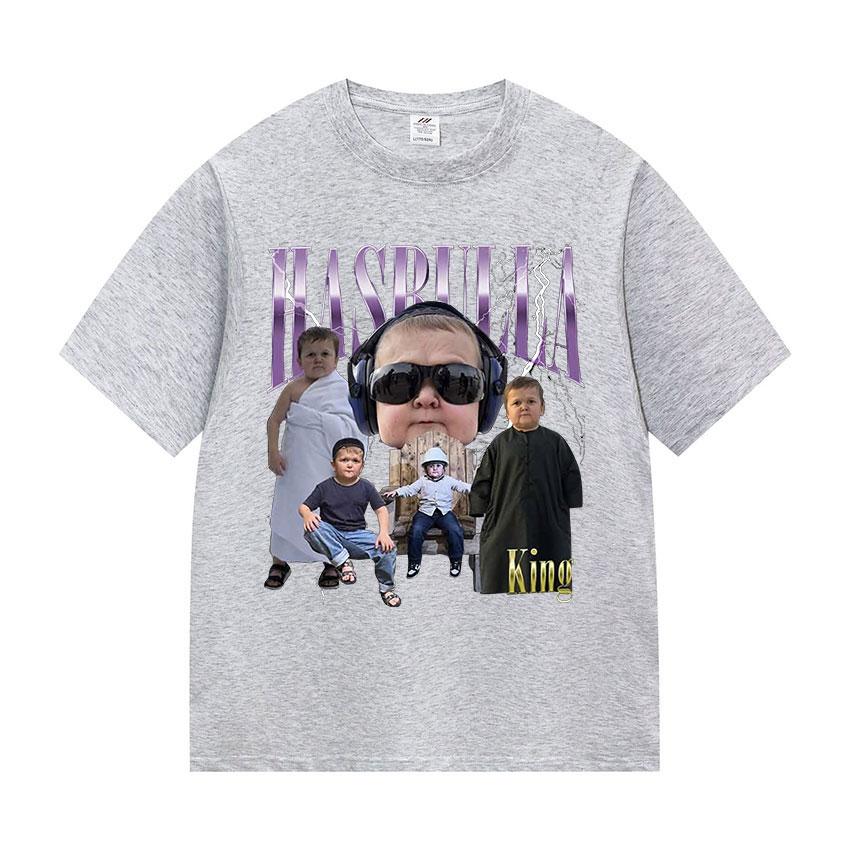 Hasbulla Mini Khabib Blogge Fighting Meme Graphic T Shirts Men s Retro Cotton Short Sleeve T-shirt Streetwear 3XL
Hasbulla Mini Khabib Blogge Fighting Meme Graphic T Shirts Men s Retro Cotton Short Sleeve T-shirt Streetwear 3XL