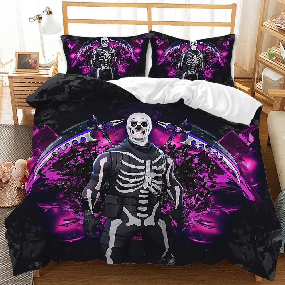 BEST.WENSD Reactive Print Western New Skull Style Happy Halloween Bedding Set Winter Duvet Cover Sets Home Textile Bedclothes S EU Single(135*200cm)3pcs
BEST.WENSD Reactive Print Western New Skull Style Happy Halloween Bedding Set Winter Duvet Cover Sets Home Textile Bedclothes S EU Single(135*200cm)3pcs