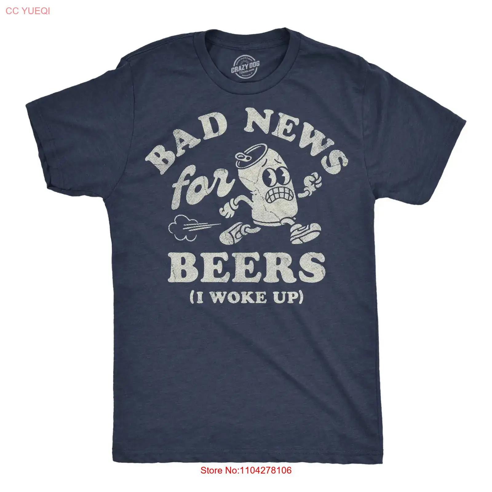 Mens Funny T Shirt Bad News for Beers I Woke Up Sarcastic Drinking vintage Washed Casual Comfortable graphic fashion Versatile 5XL різнокольоровий
Mens Funny T Shirt Bad News for Beers I Woke Up Sarcastic Drinking vintage Washed Casual Comfortable graphic fashion Versatile 5XL різнокольоровий