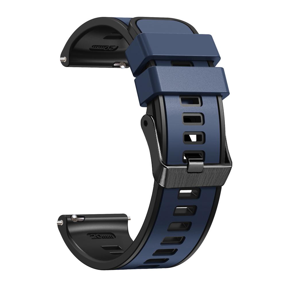 For Garmin Forerunner 265S/255S/Venu 2S Silicone Watch Strap 18mm Dual Color Replacement Watchband White/Blue
For Garmin Forerunner 265S/255S/Venu 2S Silicone Watch Strap 18mm Dual Color Replacement Watchband White/Blue