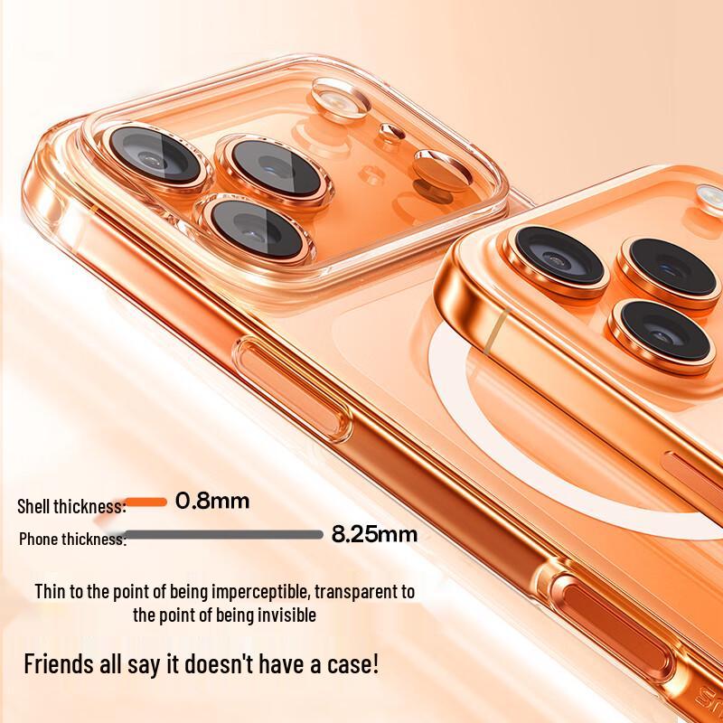 Baseus Magnetic Clear Protective Case for iPhone 17 Series iPhone 17
Baseus Magnetic Clear Protective Case for iPhone 17 Series iPhone 17