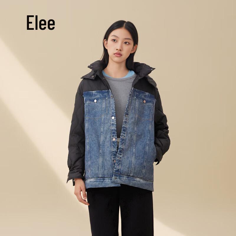 Aililai Women s Fashion Spliced Lightweight Denim Duck Down Jacket L
Aililai Women s Fashion Spliced Lightweight Denim Duck Down Jacket L