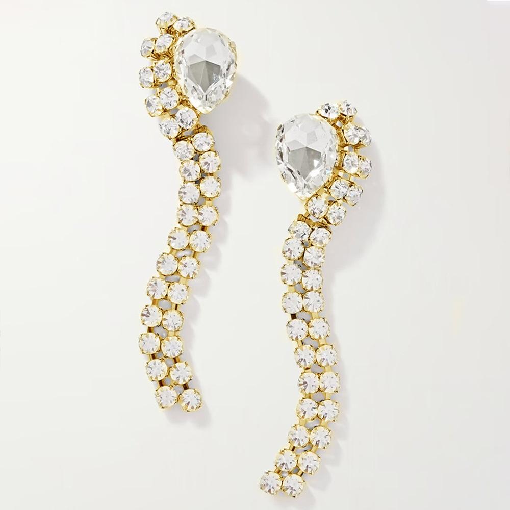 Celebrity Temperament, Water Drop Earclips, High-End Sense, Exquisite Fringed Earrings, Women S Full Diamond Earrings, Earrings. золотий
Celebrity Temperament, Water Drop Earclips, High-End Sense, Exquisite Fringed Earrings, Women S Full Diamond Earrings, Earrings. золотий