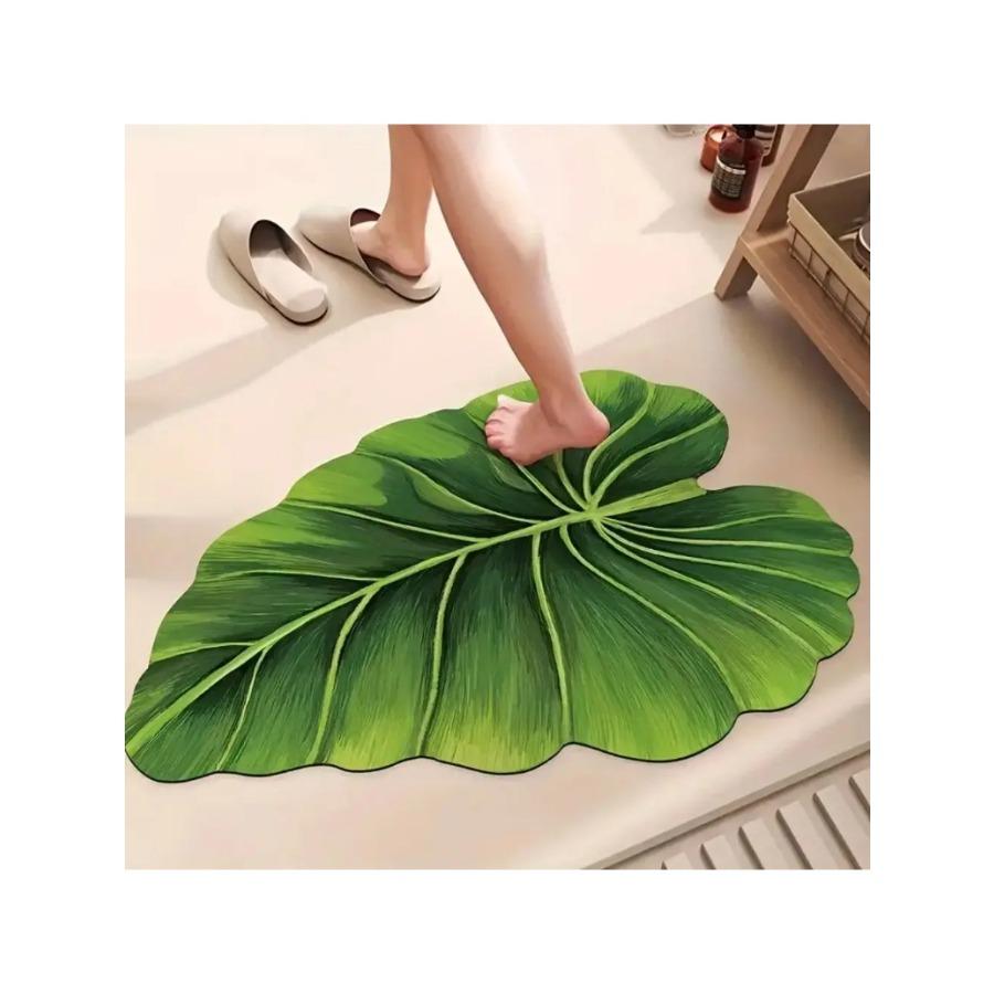 Bath Mat Non Slip Quick Dry Absorbent Green Shower Rug for Bathroom Floor Washable Rubber Mat with Leaf and Thin Design 40X60CM(1.3X2FT
Bath Mat Non Slip Quick Dry Absorbent Green Shower Rug for Bathroom Floor Washable Rubber Mat with Leaf and Thin Design 40X60CM(1.3X2FT