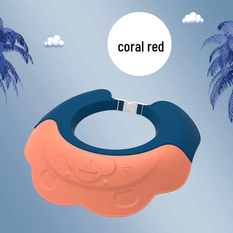 Waterproof Silicone Baby Shower Cap with Ear Protection
Waterproof Silicone Baby Shower Cap with Ear Protection