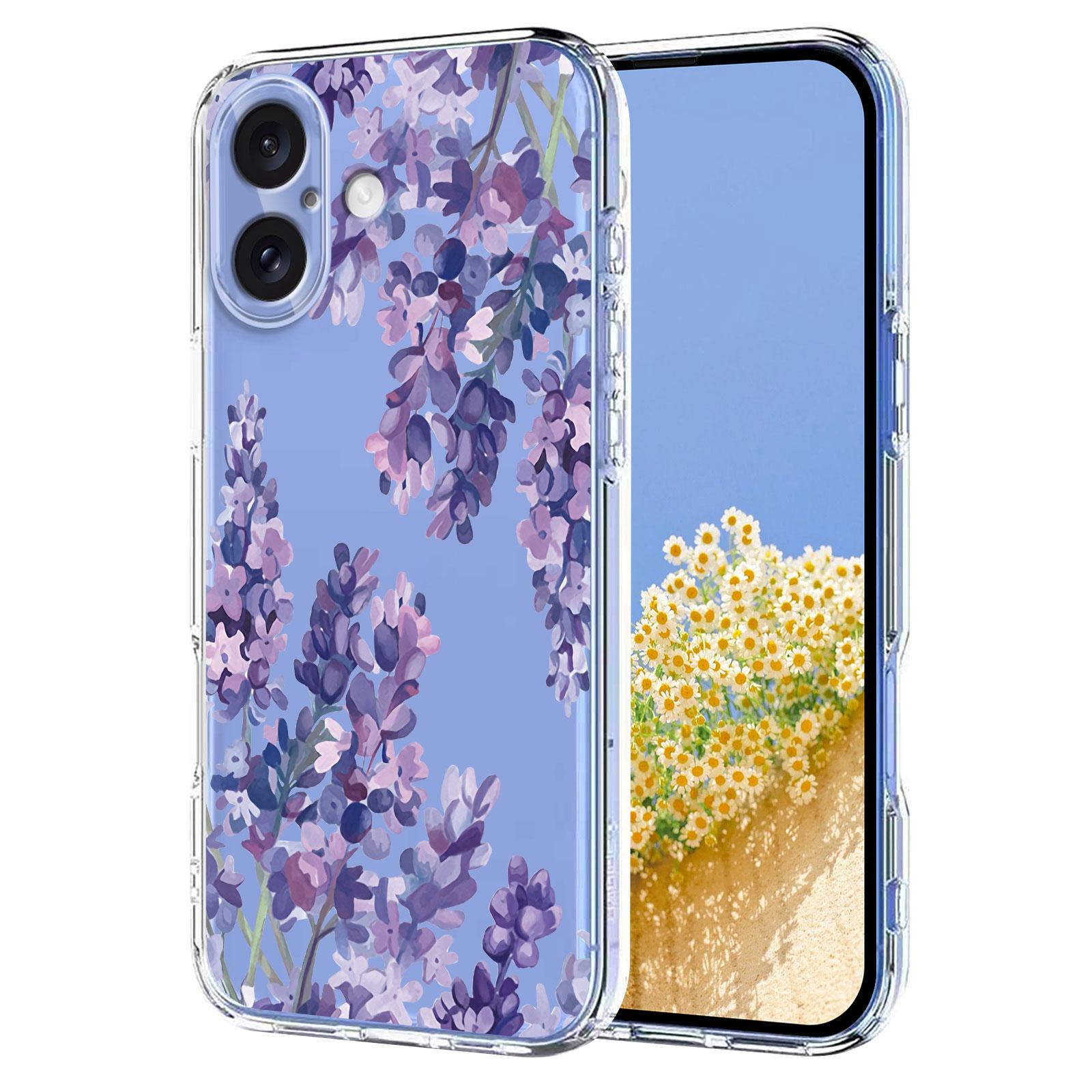 For iPhone 16 Plus Case Butterfly Floral Pattern Printing TPU Phone Back Cover Wisteria
For iPhone 16 Plus Case Butterfly Floral Pattern Printing TPU Phone Back Cover Wisteria