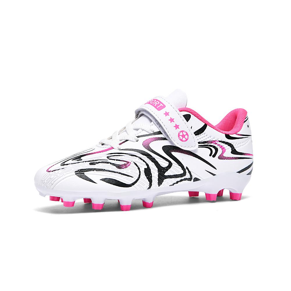 New Velcro children s football shoes long nails broken nails primary and secondary school students free lace-up competition training shoes 30
New Velcro children s football shoes long nails broken nails primary and secondary school students free lace-up competition training shoes 30