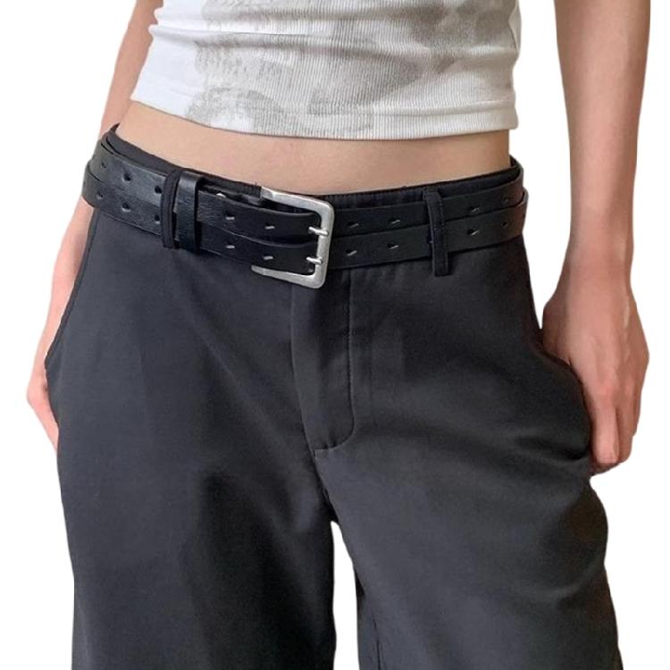 Simple Double Row Design PU Waist Belt Adjustable Waistband for Casual Pants Jeans Women Fashion Clothing Accessories чорний
Simple Double Row Design PU Waist Belt Adjustable Waistband for Casual Pants Jeans Women Fashion Clothing Accessories чорний